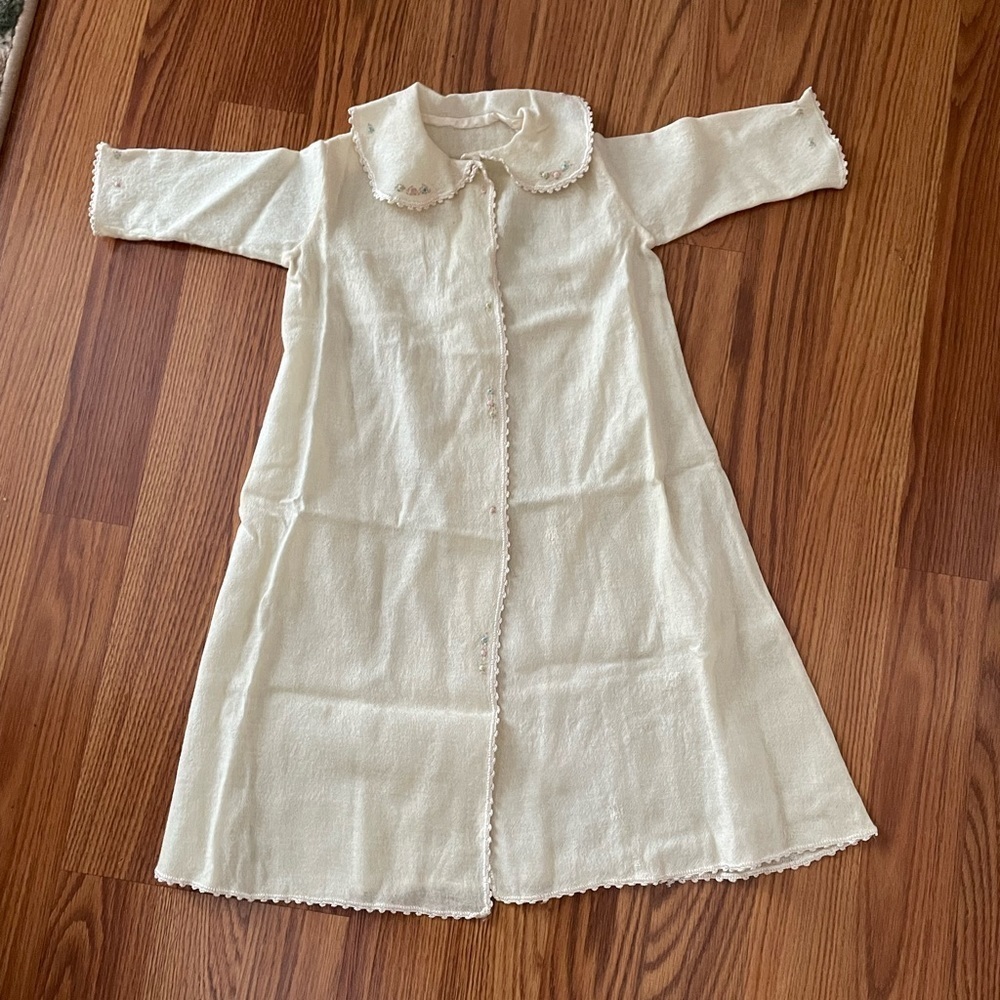 Vintage Night Gown Robe For Girls